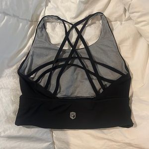 Born primitive, black sports bra/crop top